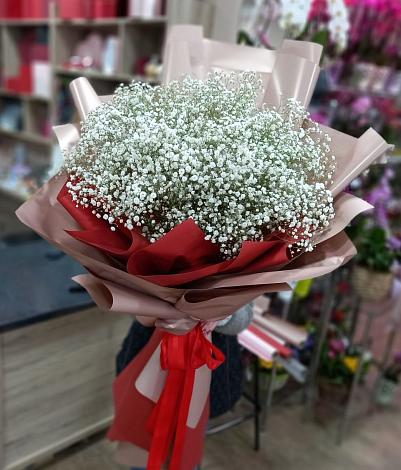 Букет цветов из: Гипсофила в Красноярском