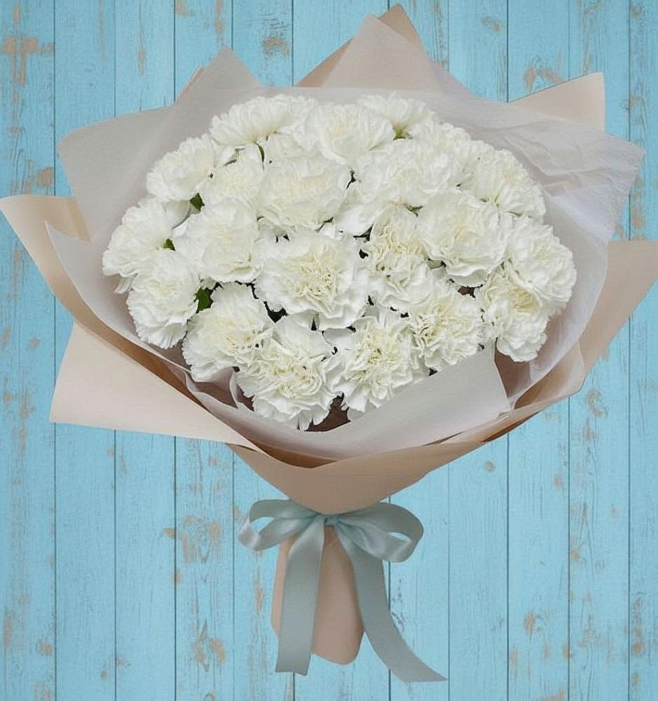 Букет цветов из: Гвоздики в Красноярском