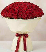 Букет 101 Красная роза Милано #REPLACE_PRED# Красноярском