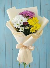 Букет цветов из:  Хризантемы в Красноярском