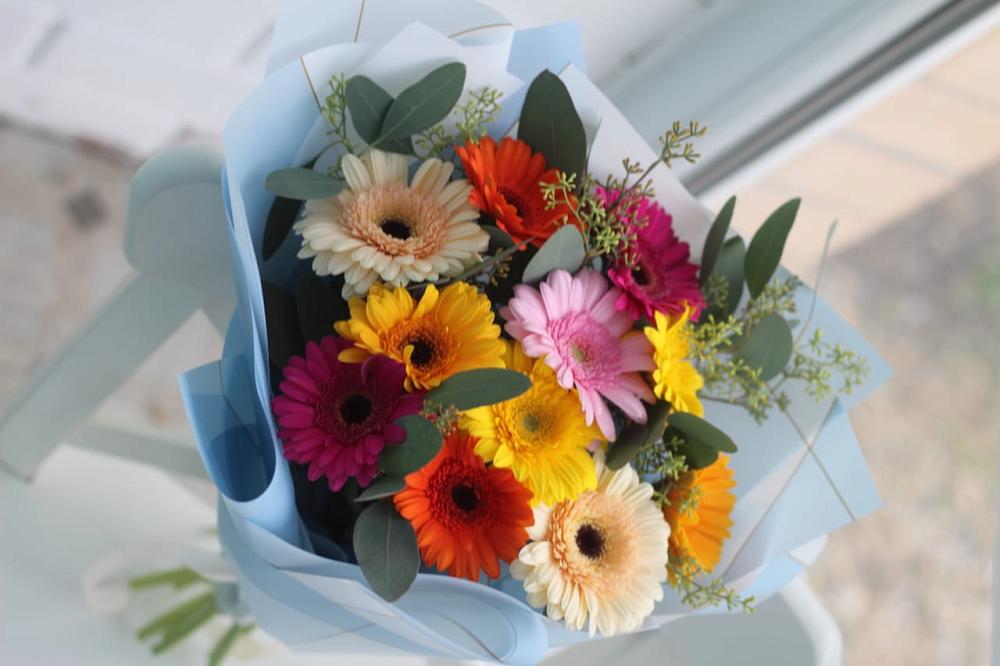 Букет цветов из: Герберы в Красноярском