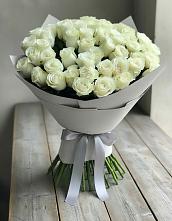 Букет 35 Белых роз #REPLACE_PRED# Красноярском