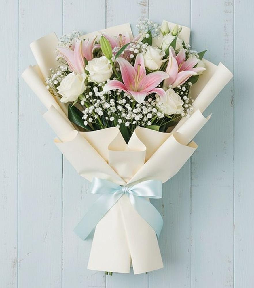 Букет цветов из: Лилии в Красноярском