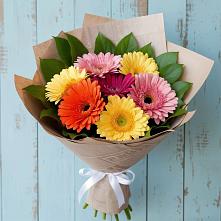 Букет цветов из:  Герберы #REPLACE_PRED# Красноярском