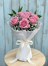 Букет цветов из:  Розы в Красноярском