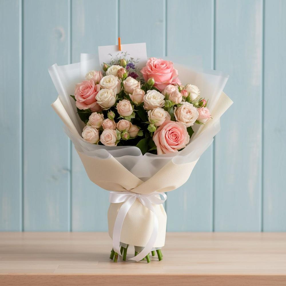 Букет цветов из: Розы в Красноярском