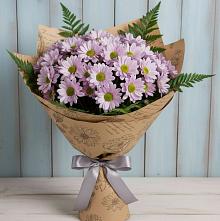 Букет цветов из:  Хризантемы в Красноярском