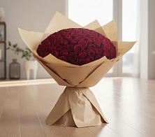 Букет 101 Красная роза в Красноярском