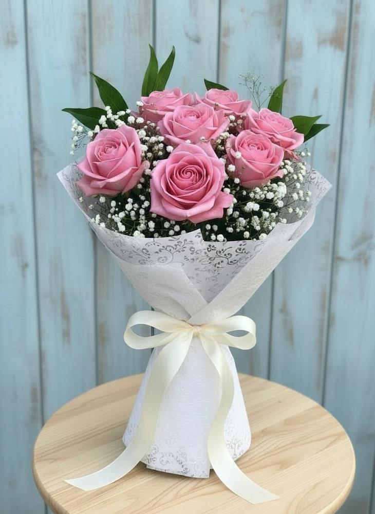 Букет цветов из: Розы в Красноярском