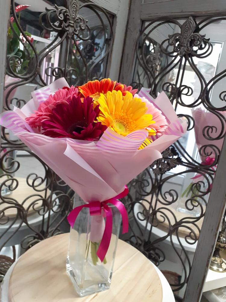 Букет цветов из: Герберы в Красноярском