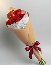 Букет цветов из:  Розы в Красноярском