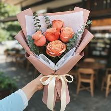 Букет цветов из:  Розы в Красноярском