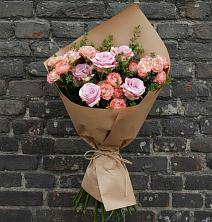Букет цветов из:  Розы в Красноярском