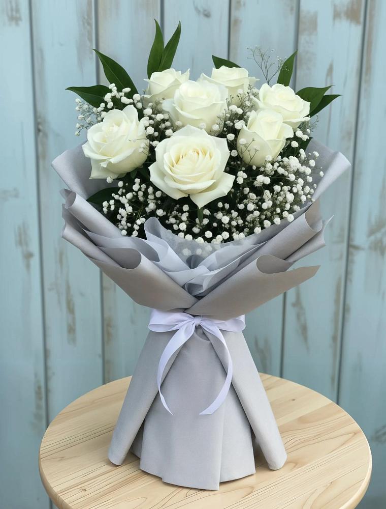 Букет цветов из: Розы в Красноярском