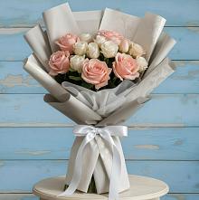 Букет цветов из:  Розы в Красноярском