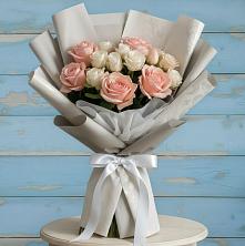 Букет цветов из:  Розы в Красноярском