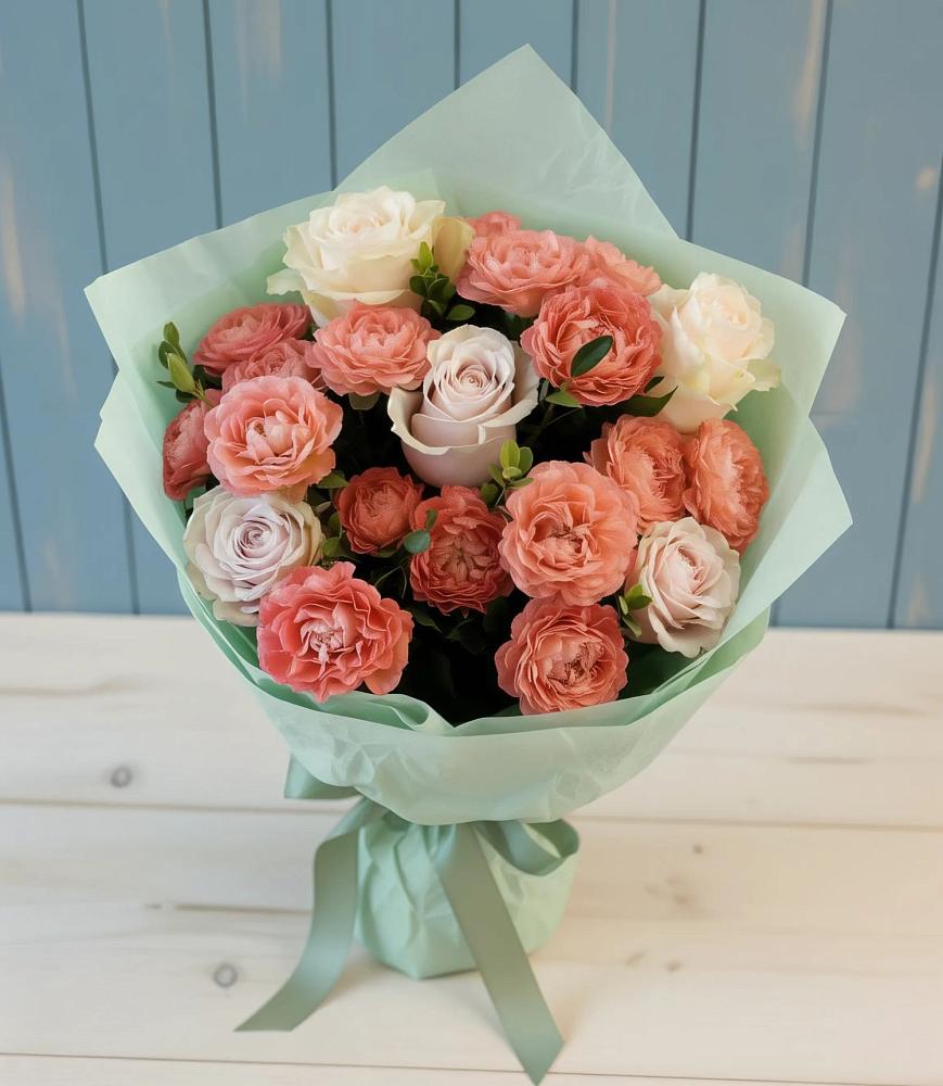 Букет цветов из: Розы в Красноярском