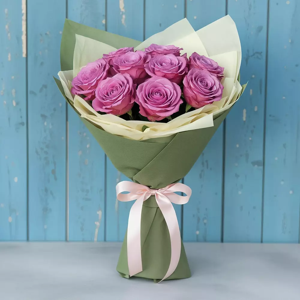 Букет Розы Фёрст Леди в Красноярском