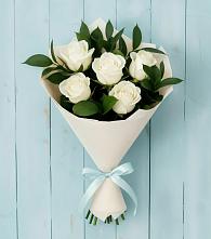 Букет цветов из:  Розы в Красноярском