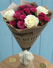Букет цветов из:  Розы в Красноярском