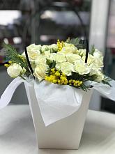 Цветочная композиция из Розы  в Красноярском