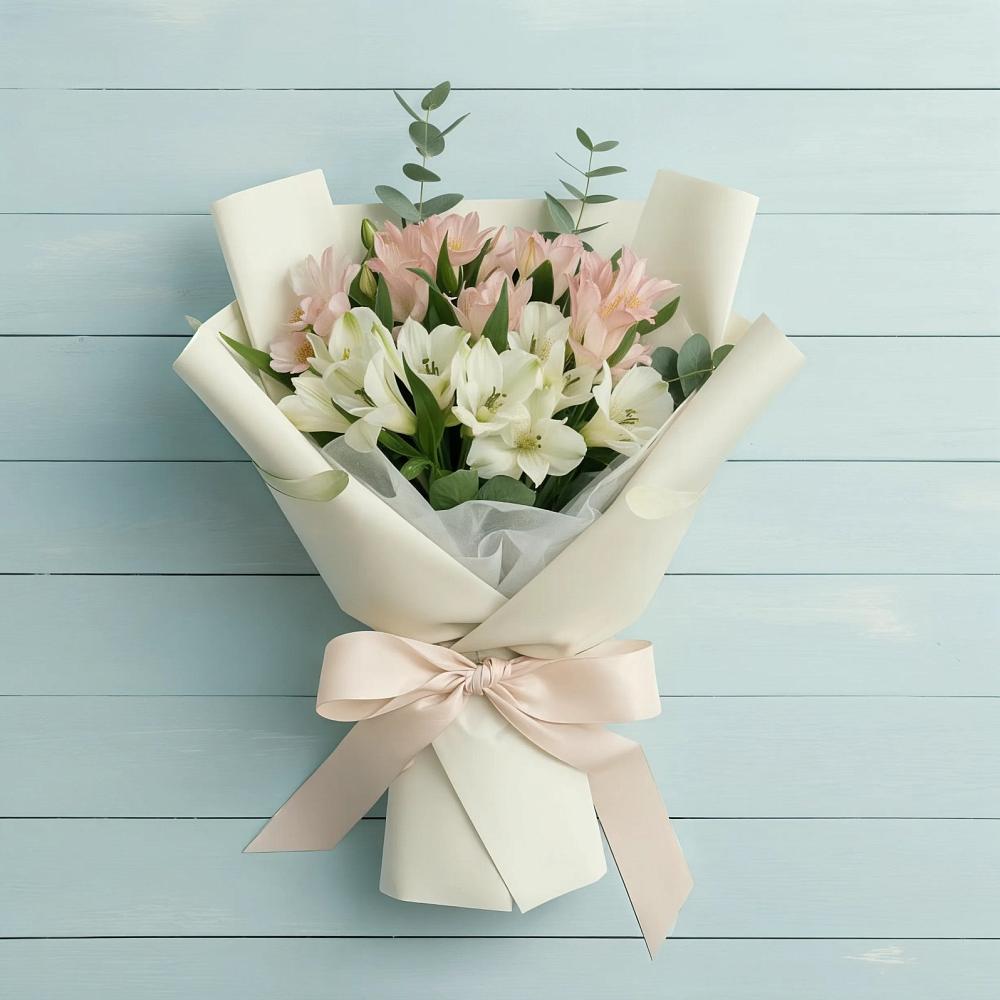 Букет цветов из: Альстромерии в Красноярском