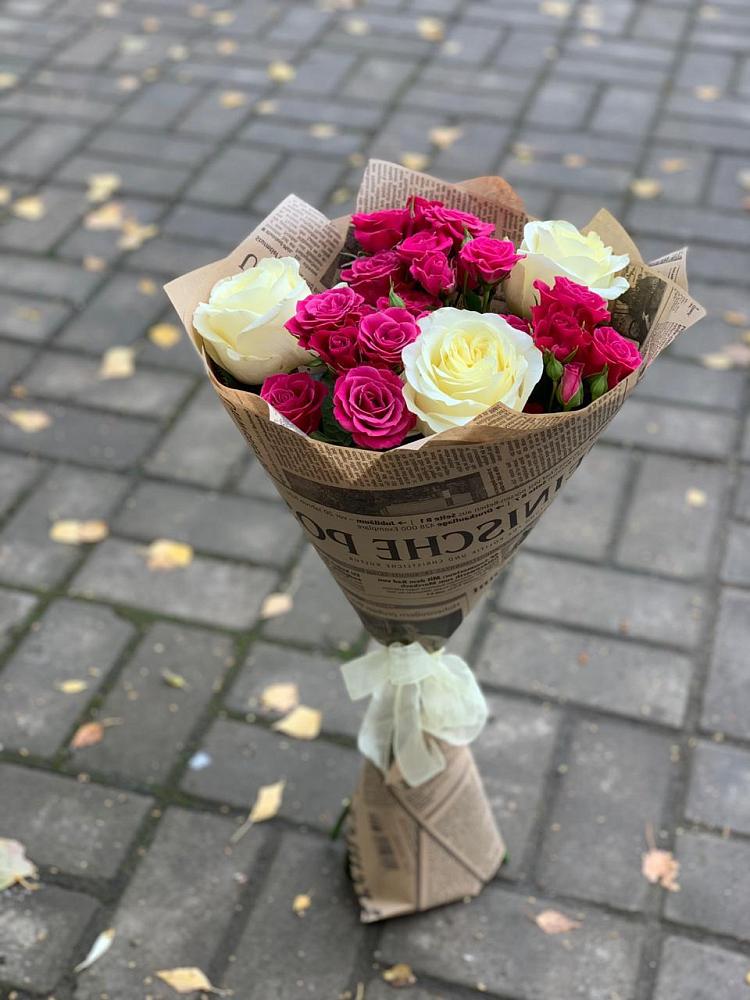 Букет цветов из: Розы в Красноярском