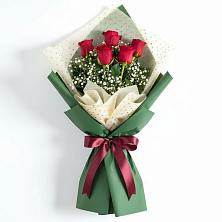 Букет цветов из:  Розы в Красноярском