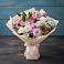 Букет цветов из: Хризантемы, Альстромерии и Розы в Красноярском